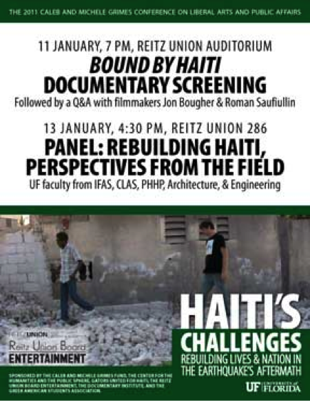 Rebuilding Haiti: Perspectives from the Field - Center for the Humanities and the Public Sphere