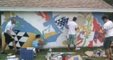 UF School of Art and Art History Community Mural