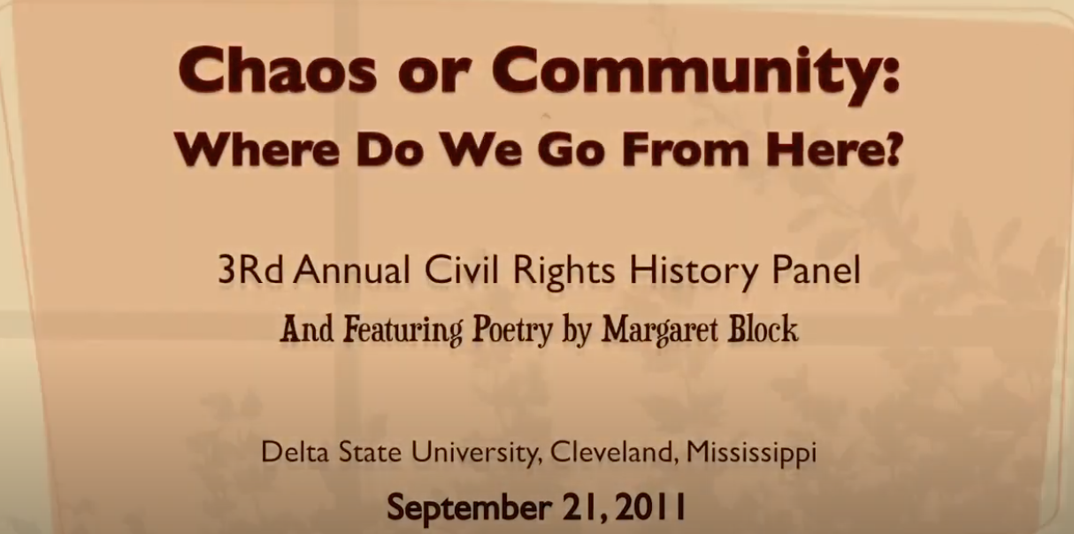 Chaos or Community: Where do we Go From Here?